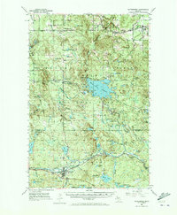 Watersmeet 1952 topographic map thumbnail