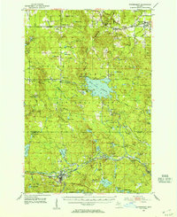 Watersmeet 1952 topographic map thumbnail