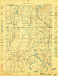 Witbeck 1899 topographic map thumbnail