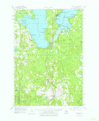 Wolverine 1957 topographic map thumbnail