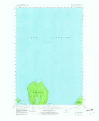 Wood Island 1958 topographic map thumbnail
