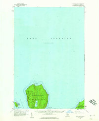 Wood Island 1958 topographic map thumbnail