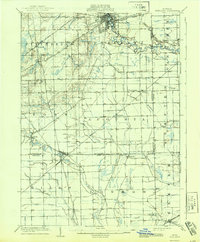 Ypsilanti 1906 topographic map thumbnail