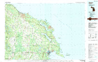Alpena 1984 topographic map thumbnail