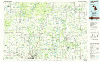Cedar Springs 1985 topographic map thumbnail