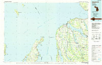 Charlevoix 1984 topographic map thumbnail