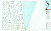 Croswell 1984 topographic map thumbnail