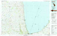 Croswell 1984 topographic map thumbnail