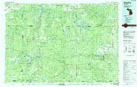 Grayling 1983 topographic map thumbnail