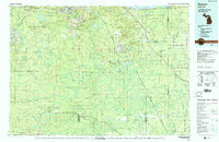 Gwinn 1983 topographic map thumbnail