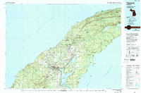 Hancock 1985 topographic map thumbnail