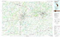 Kalamazoo 1982 topographic map thumbnail