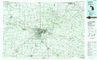 Lansing topographic map thumbnail