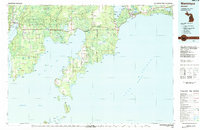 Manistique topographic map thumbnail