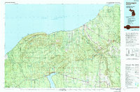 Ontonagon topographic map thumbnail
