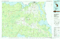 Sault Ste. Marie South 1984 topographic map thumbnail