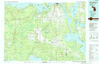 Sault Ste. Marie South 1984 topographic map thumbnail