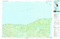 Two Hearted River 1985 topographic map thumbnail