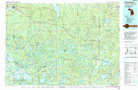 Wakefield 1990 topographic map preview
