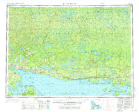 Blind River 1961 topographic map thumbnail