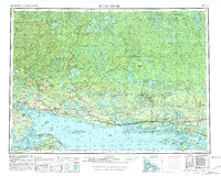 Blind River 1961 topographic map thumbnail