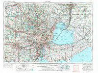 Detroit 1961 topographic map thumbnail