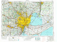 Detroit 1961 topographic map thumbnail