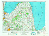 Flint 1954 topographic map thumbnail