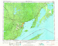Fort William 1959 topographic map thumbnail