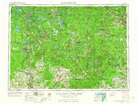 Iron Mountain 1954 topographic map thumbnail