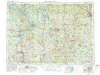 Iron Mountain 1954 topographic map thumbnail