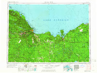 Marquette 1961 topographic map thumbnail