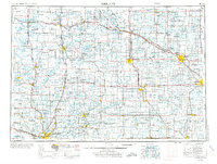 Midland 1954 topographic map thumbnail