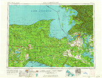 Sault Sainte Marie 1956 topographic map thumbnail