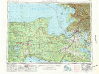 Sault Sainte Marie 1954 topographic map thumbnail