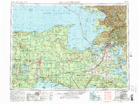 Sault Sainte Marie 1954 topographic map thumbnail