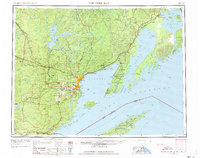 Thunder Bay topographic map thumbnail