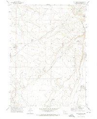 Acty Mountain 1971 topographic map thumbnail
