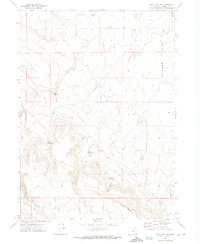 Acty Mountain NW 1971 topographic map thumbnail