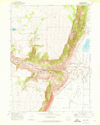 Adel 1968 topographic map thumbnail