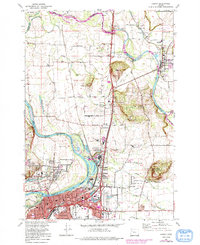 Albany 1970 topographic map preview