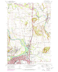 Albany 1970 topographic map preview
