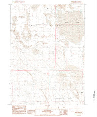 Alkali Lake 1984 topographic map thumbnail