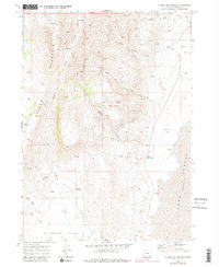 Alvord Hot Springs 1968 topographic map thumbnail