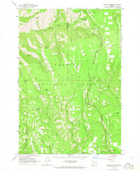 Andies Prairie 1963 topographic map thumbnail