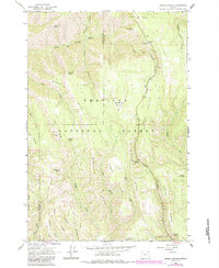 Andies Prairie 1963 topographic map thumbnail