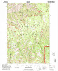 Andies Prairie 1995 topographic map thumbnail