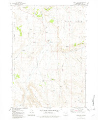Angell Butte 1981 topographic map thumbnail