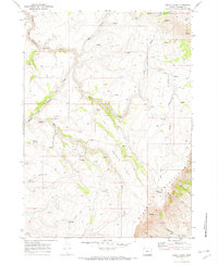 Ankle Creek 1968 topographic map thumbnail