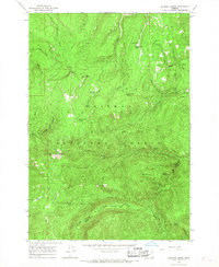 Anthony Butte 1965 topographic map thumbnail